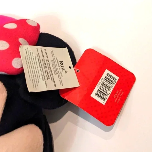 Disney Minnie Mouse Plush Purse - Picture 3 of 12